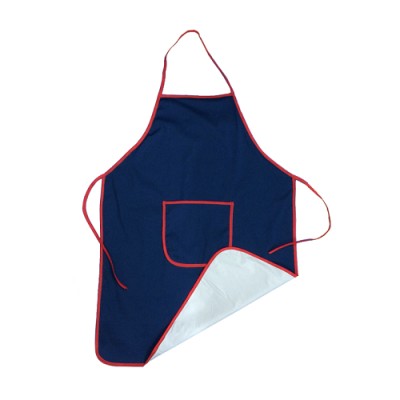 Yếm vải Kaki - Xi 2 lớp có túi (Tạp dề ) 60 x 83cm